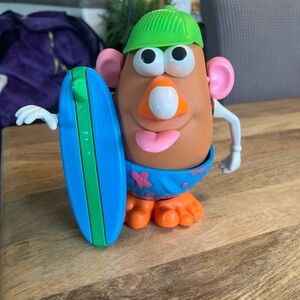 Surfboard Mr. Potato Head Kids Toy in Blue, Green & Orange